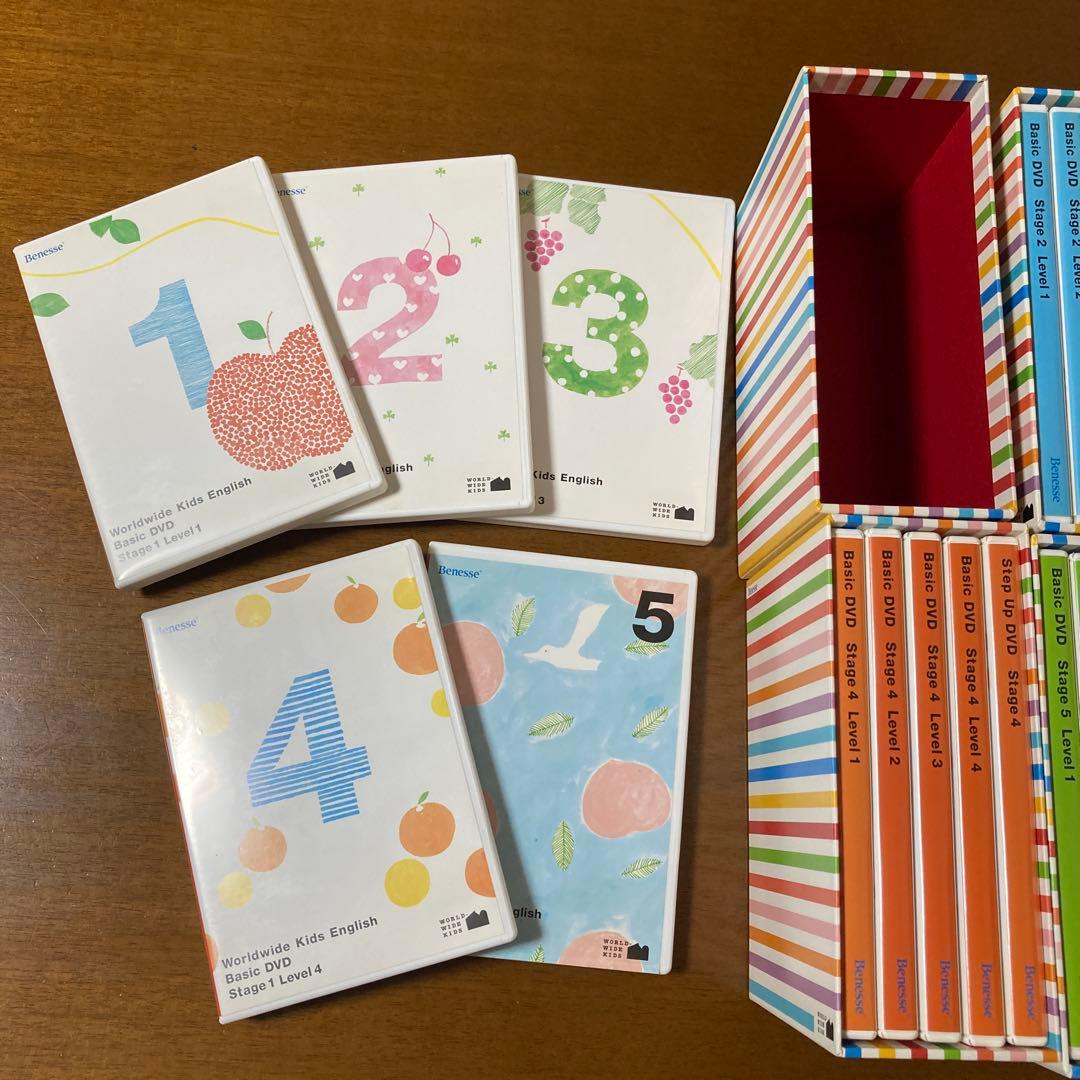 ワールドワイドキッズ DVD全30枚 & Music CD全12枚