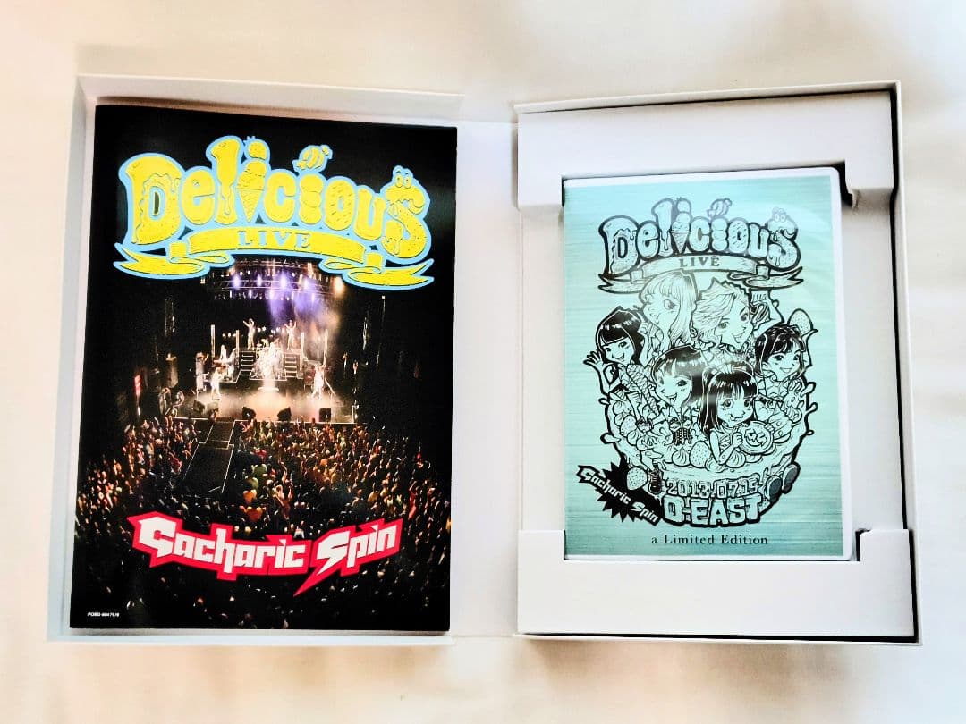 美品　ガチャリックスピン　限定版　Delicious tour DVD