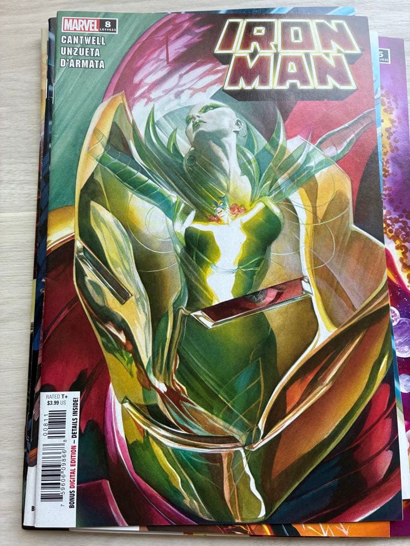 アメコミ Iron man #1-10 Alex Ross スパイダーマン