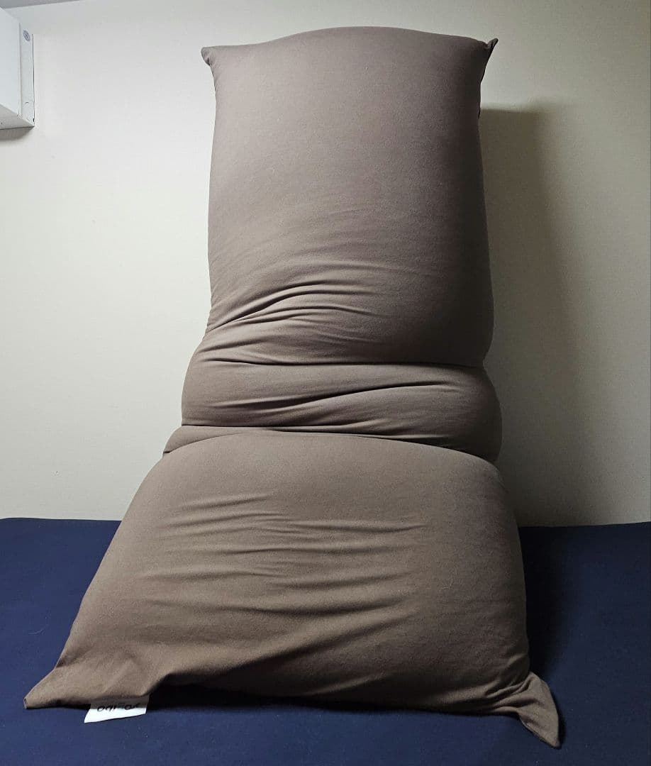 Yogibo Max チョコレートブラウン 大きいクッション　ビーズクッション