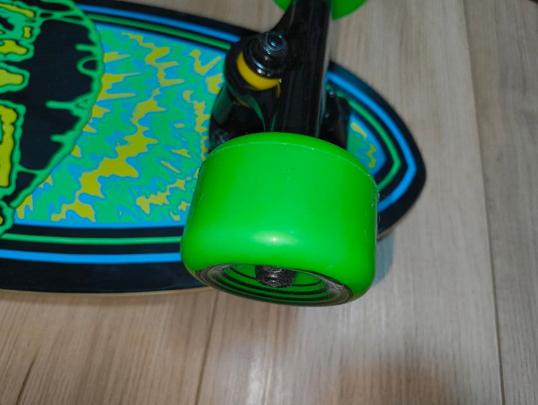 SANTACRUZ Toxic Dot Shark Cruiser ロングデッキ