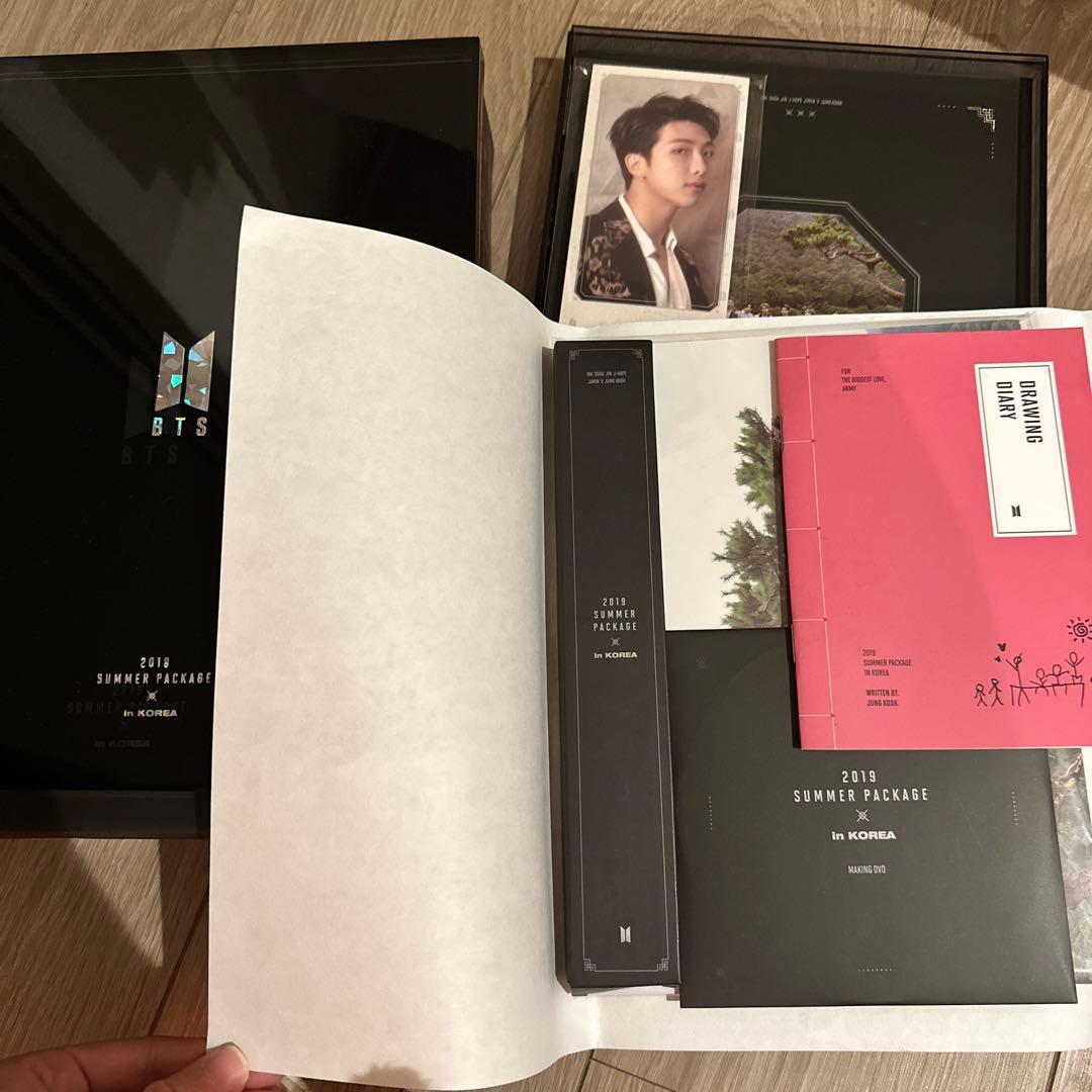 BTS サマパケ 2019 日本語字幕　トレカ　ランダム　ジョングク　グク