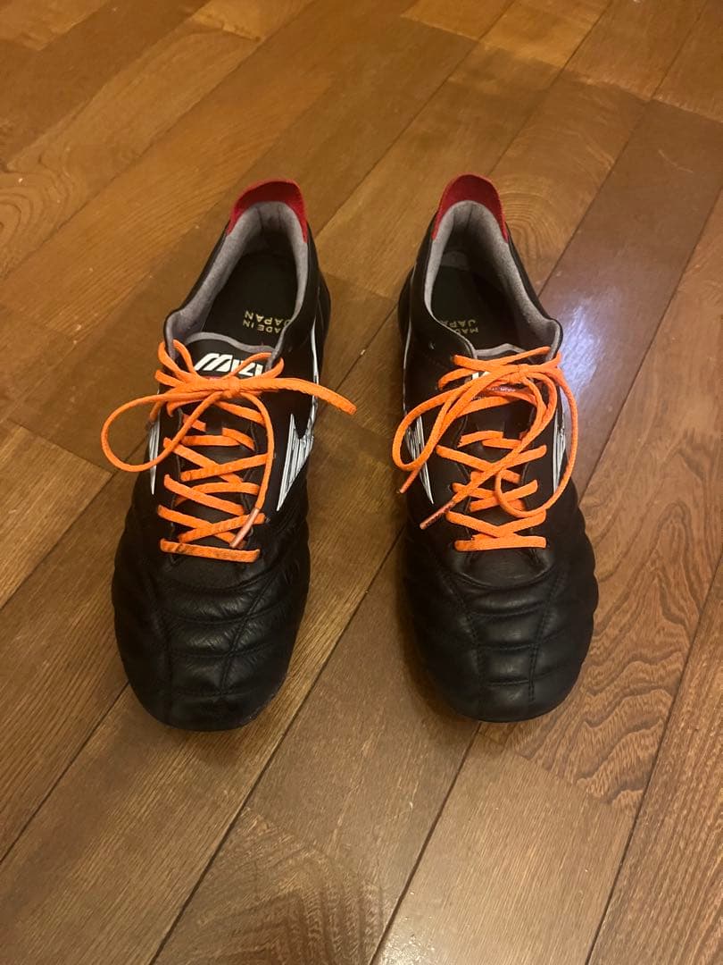 MIZUNO ミズノモレリアネオ4 ジャパン ブラック×ホワイト 26.5cm