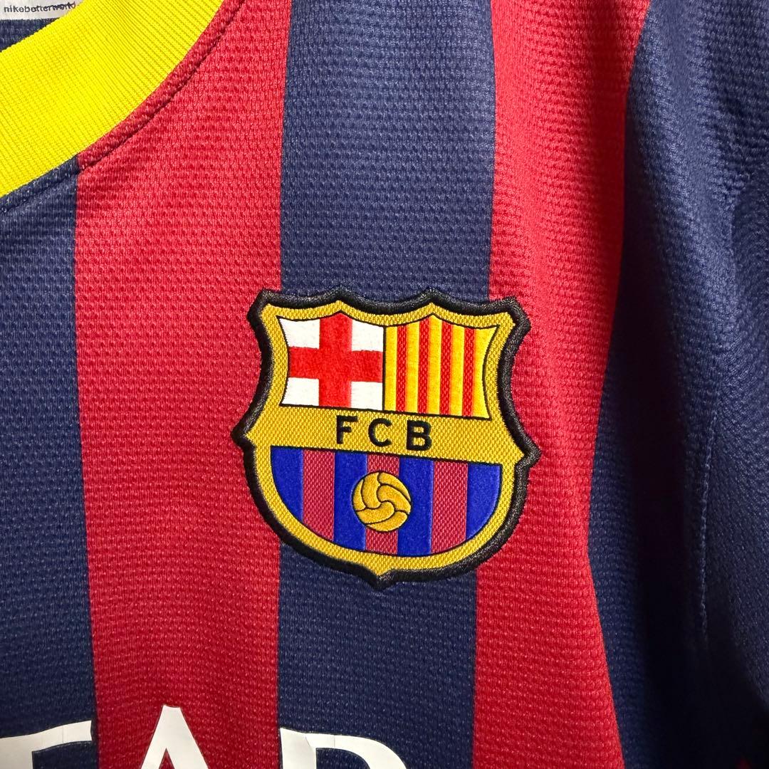 3月限定 バルセロナ ユニフォーム ゲームシャツ　2013-2014