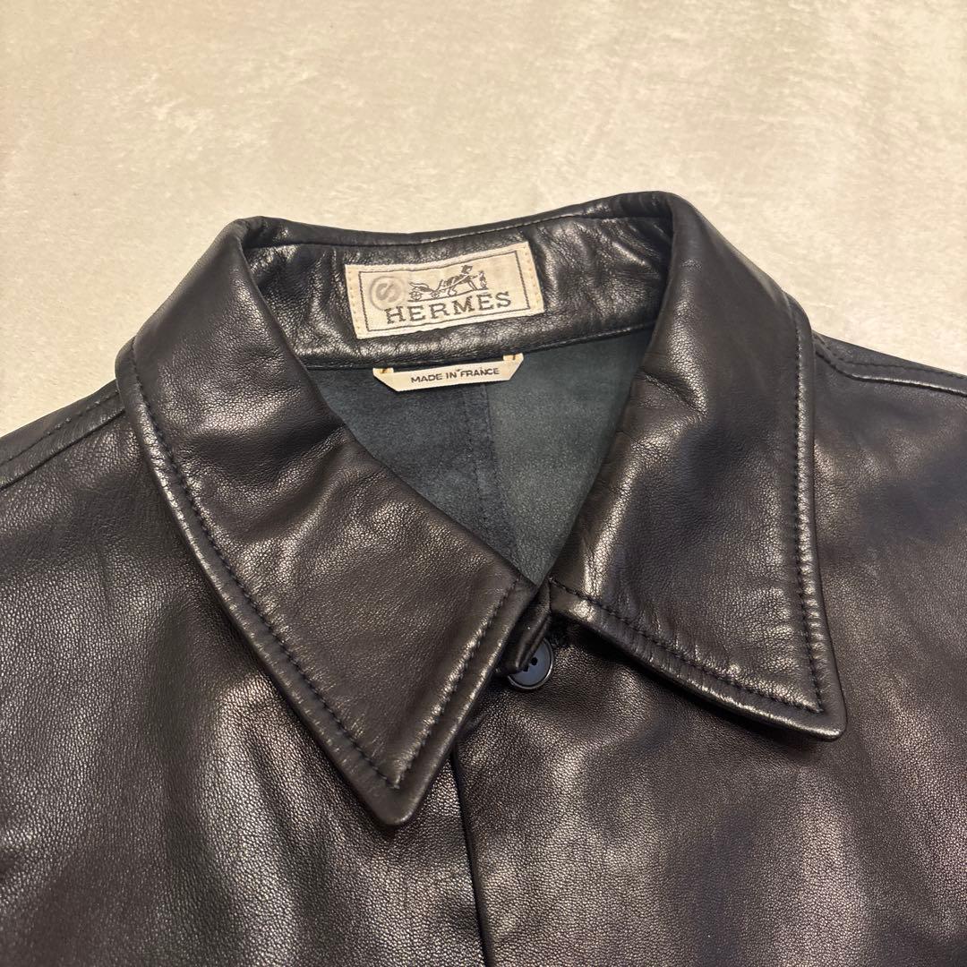 nov.27.2010 《美品》HERMES エルメス　アニリンレザー
