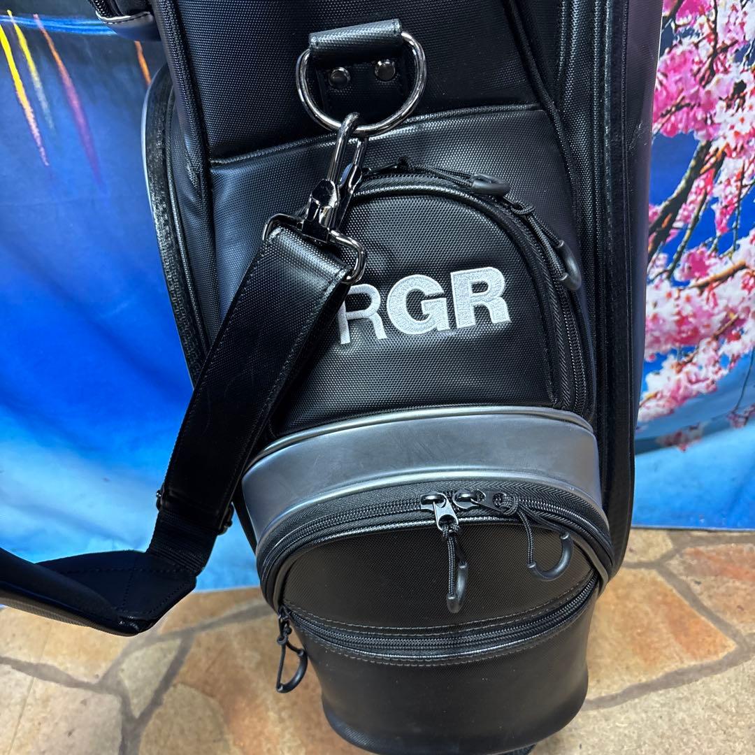 寶BX-1202 PRGR プロギア スタンド式 キャディバッグ ブラック