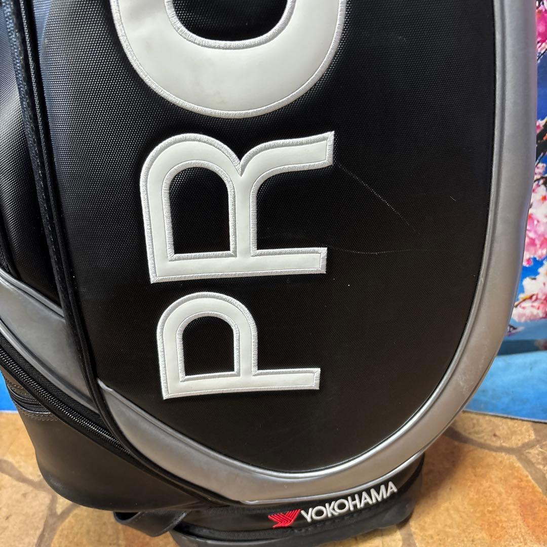 寶BX-1202 PRGR プロギア スタンド式 キャディバッグ ブラック