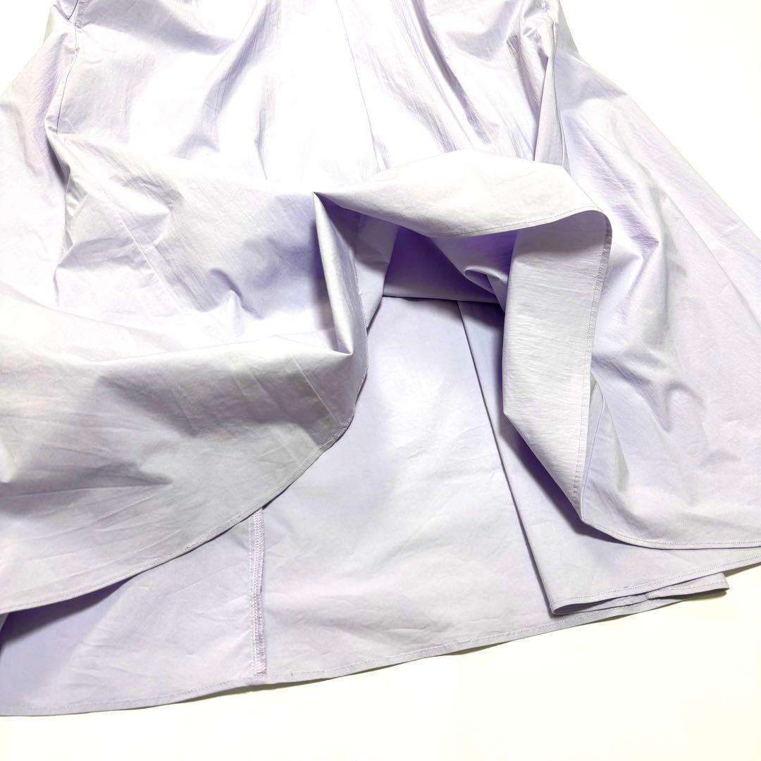 Siu  ELENDEEKオーバーサイズシャツワンピース パープル