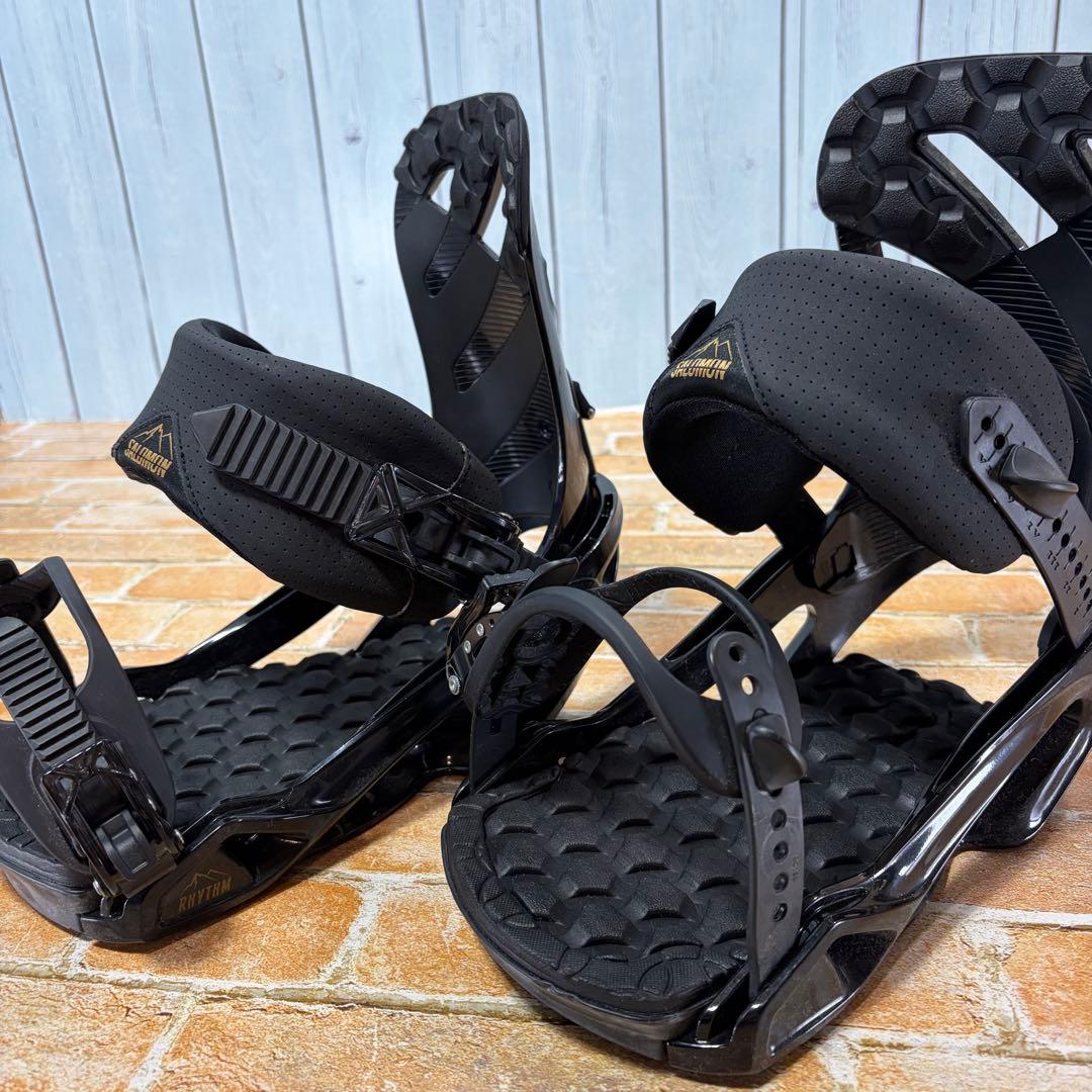 美品 SALOMON RYTHEM サイズM バインディング スノーボード