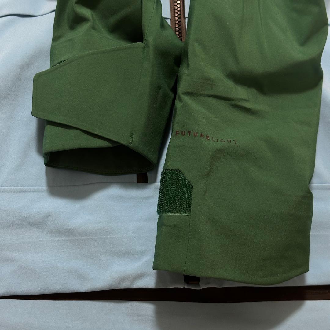 The North Face フード付き レディース スキーウェア 緑/青