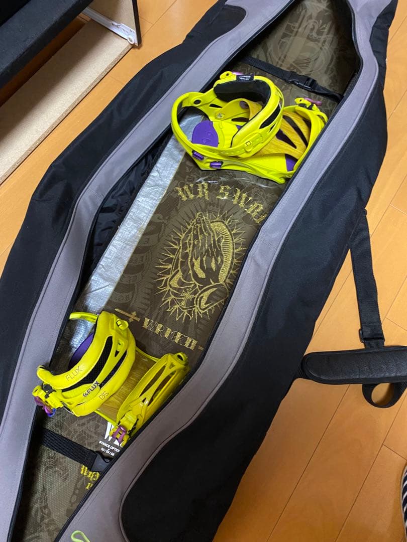 WR スノーボード/DS FLUX ビンディング　バッグ　3点セット