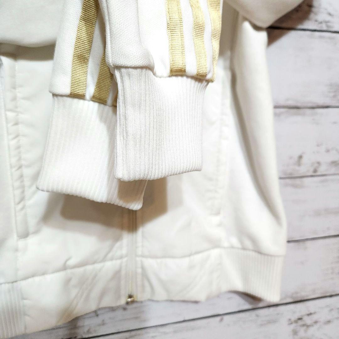 adidas アディダス トラックジャケット トレフォイル メンズS 韓国 白