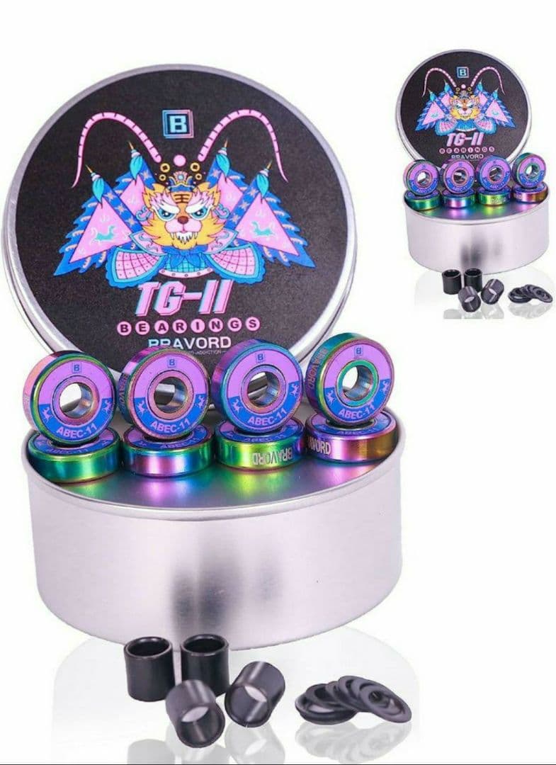 スケートボード ベアリング BRAVORD TG11