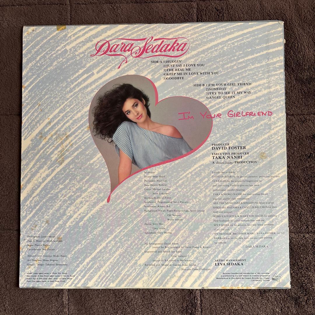Dara Sedaka I'm Your Girlfriend レコード