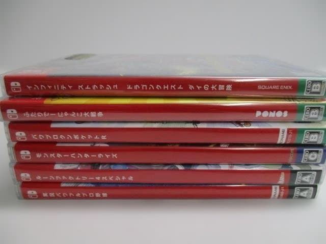 【大量】Nintendo Switch ソフト ６本セット　中古品