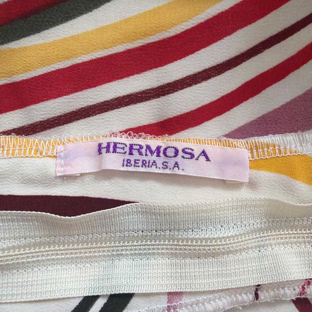 【HERMOSA】フラメンコ 衣装 ファルダ 花柄 スカート／イベリア フラワー