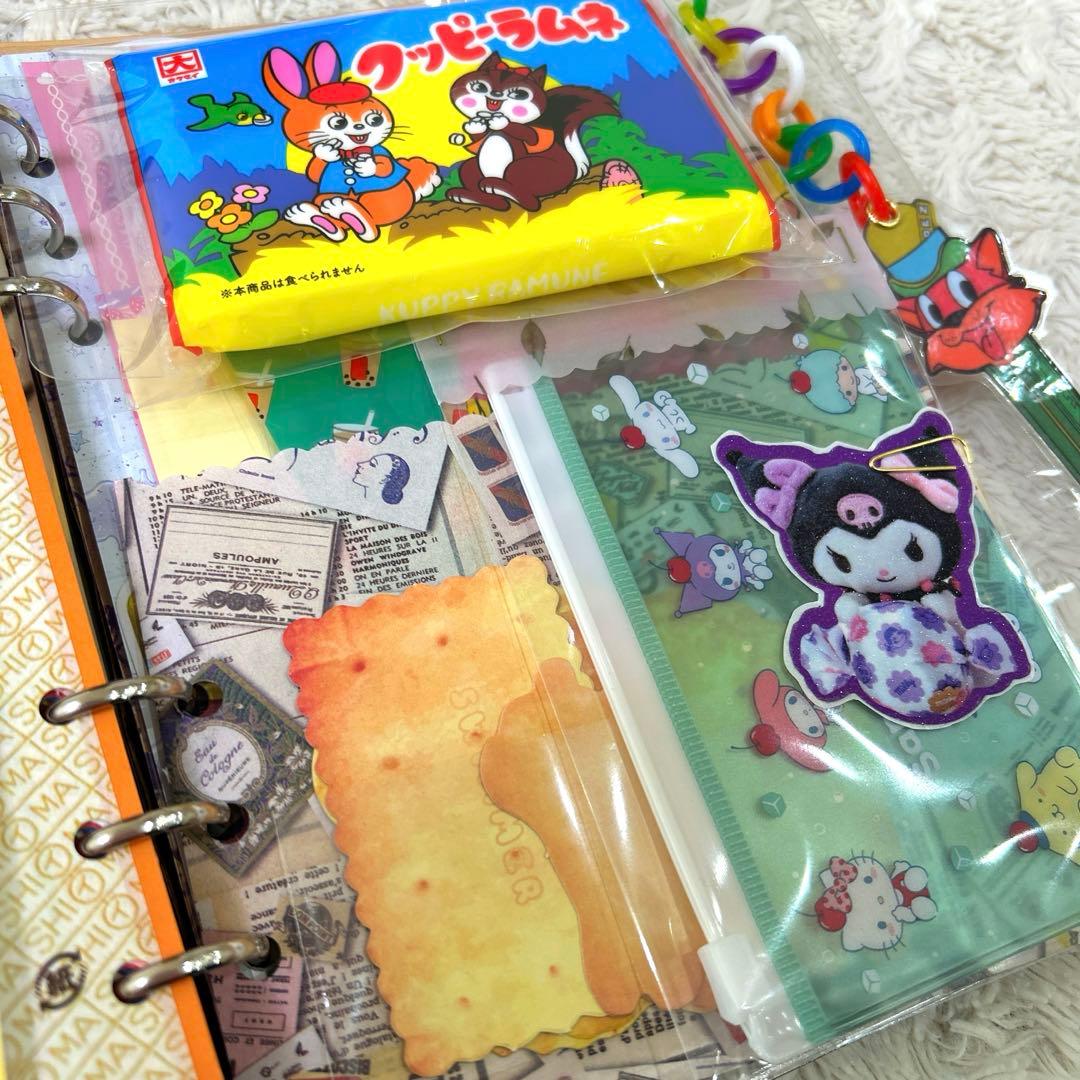 1047 おすそ分けファイル　A5クリアバインダー おもちゃ箱『特大号』