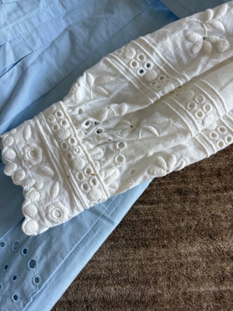 アクリス　AKRIS punto 刺繍ワンピース