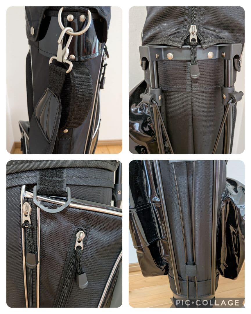 【新品】ワールドイーグル F-01 クロス／11本クラブ+ 軽量スタンドバッグ付