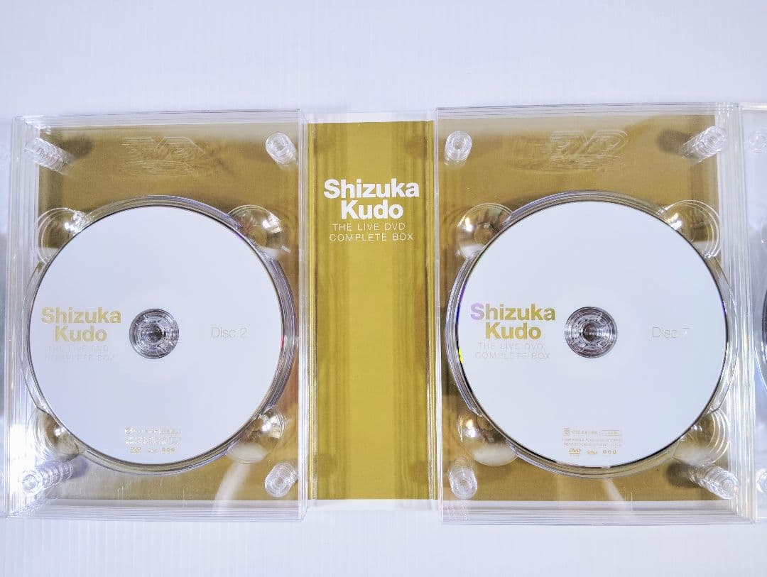 Shizuka Kudo THE LIVE DVD COMPLETE 10枚組