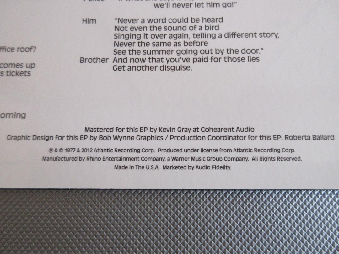 ★GENESIS / Spot The Pigeon★ジェネシス◇カラー盤