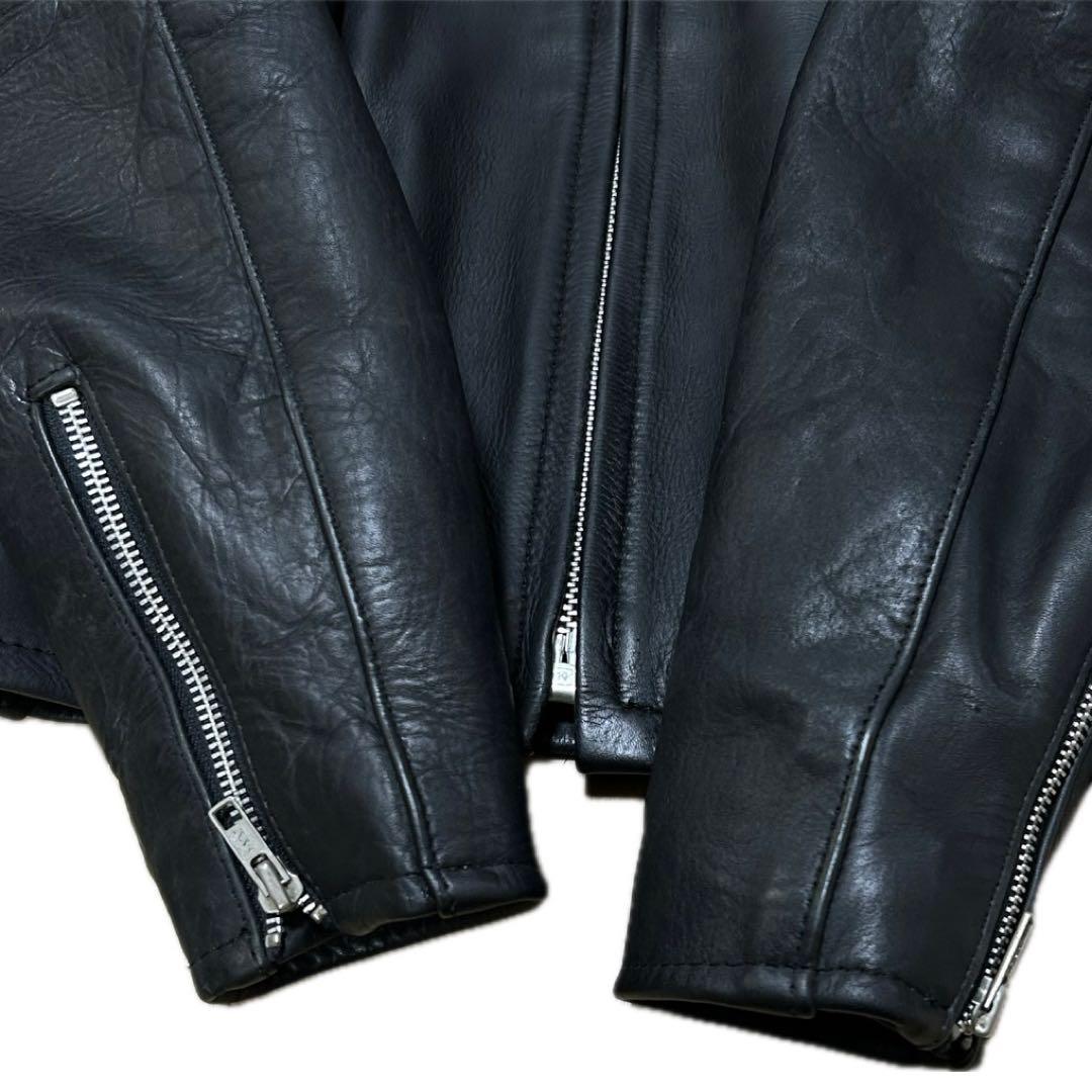 Triumph トライアンフ シングルライダース 本革 レザー 革ジャン