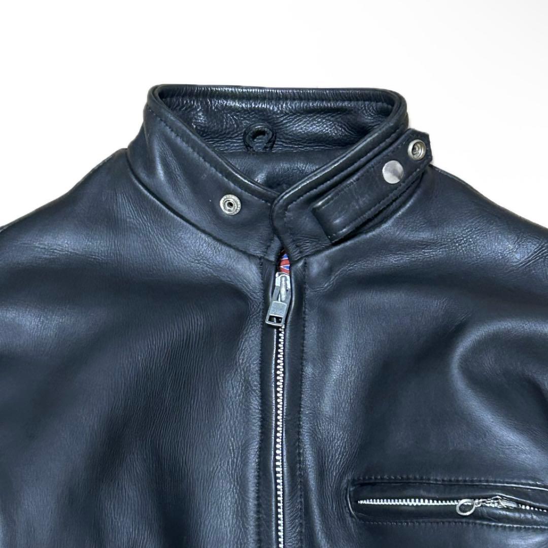 Triumph トライアンフ シングルライダース 本革 レザー 革ジャン