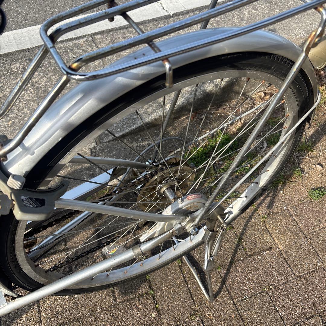 直接の引き渡しのみ　26インチ　　ノーパンクタイヤ