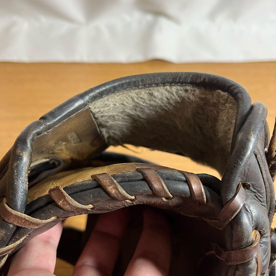 ミズノ ワールドウィン 一般軟式 グローブ グラブ 左投げ 外野用 良品 日本製