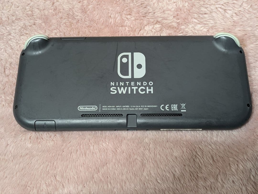 スティックなし 任天堂 Switch Lite 本体 初期化済 ブラック