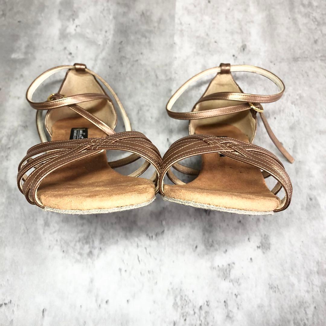 Kent Dance【23.5】社交ダンス ストラップサンダル ラテン シューズ