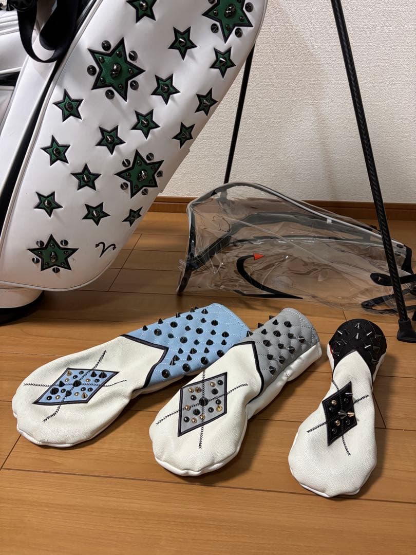 希少！アザスセルモ キャディバック　世界限定30本SELMO スタッズ グリーン