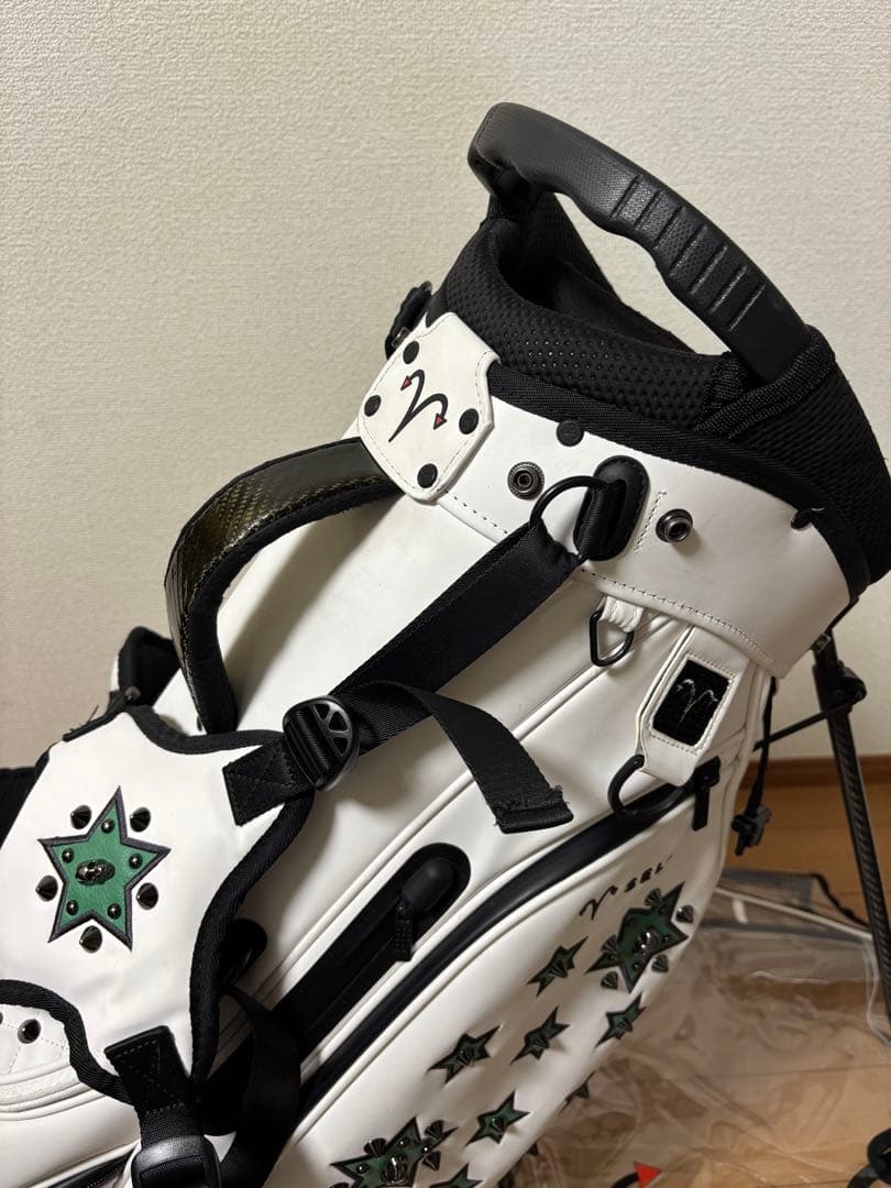 希少！アザスセルモ キャディバック　世界限定30本SELMO スタッズ グリーン