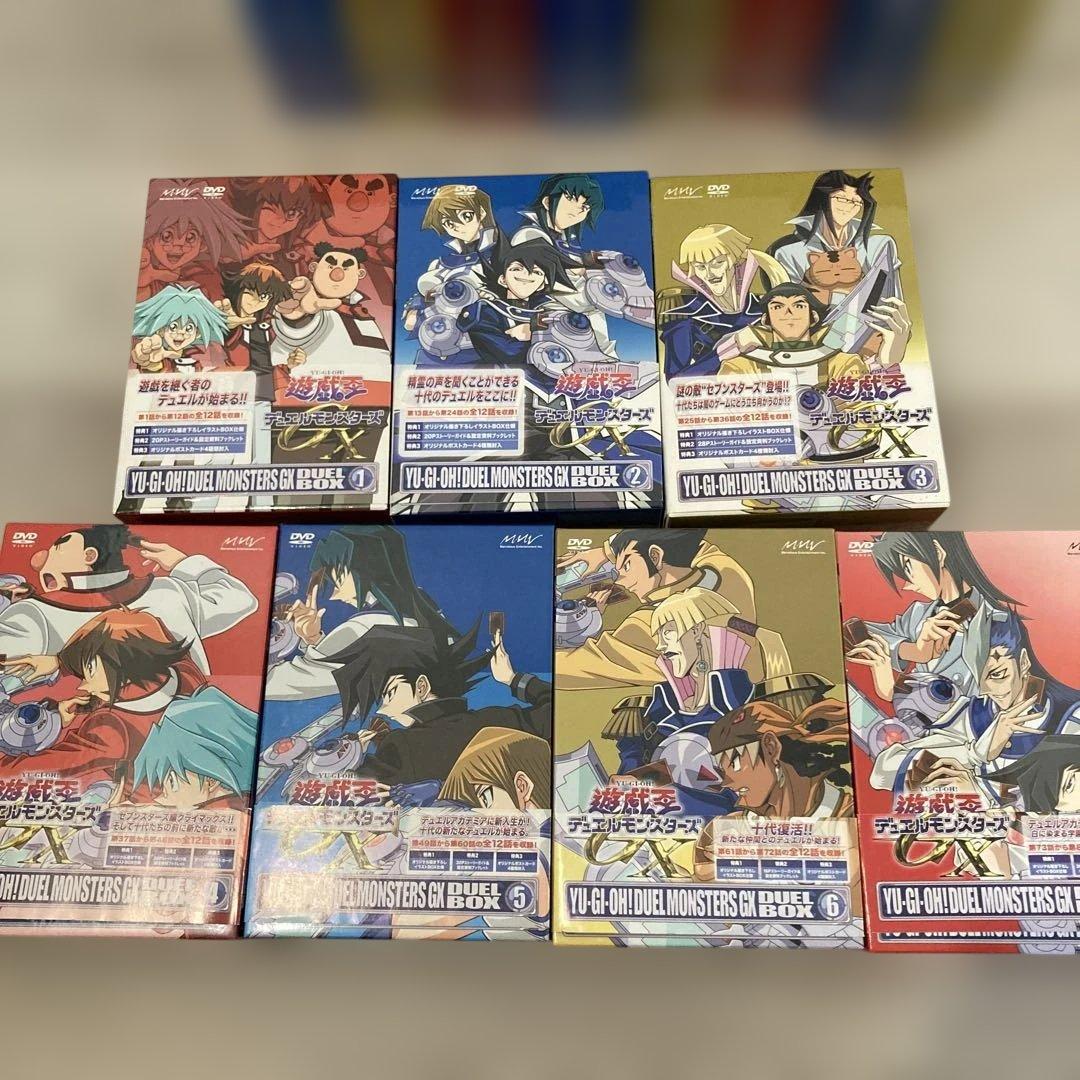 DVD 遊戯王 デュエルモンスターズ GX DUEL BOX 全15BOXセット