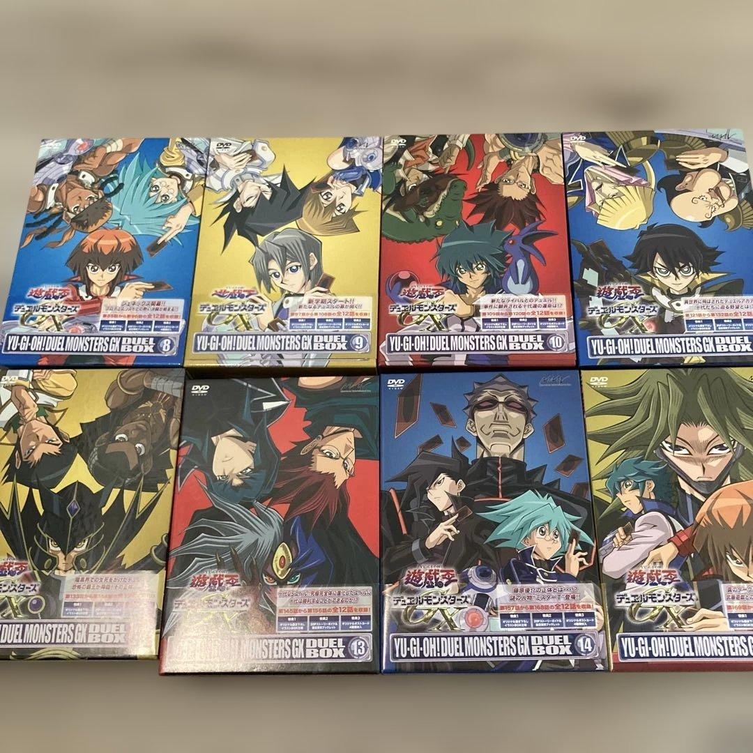 DVD 遊戯王 デュエルモンスターズ GX DUEL BOX 全15BOXセット