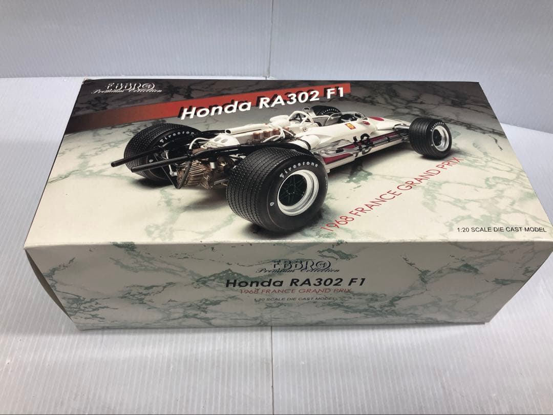 【美品・希少】エブロ 1/20 ホンダ RA302 F1 1968 フランスGP