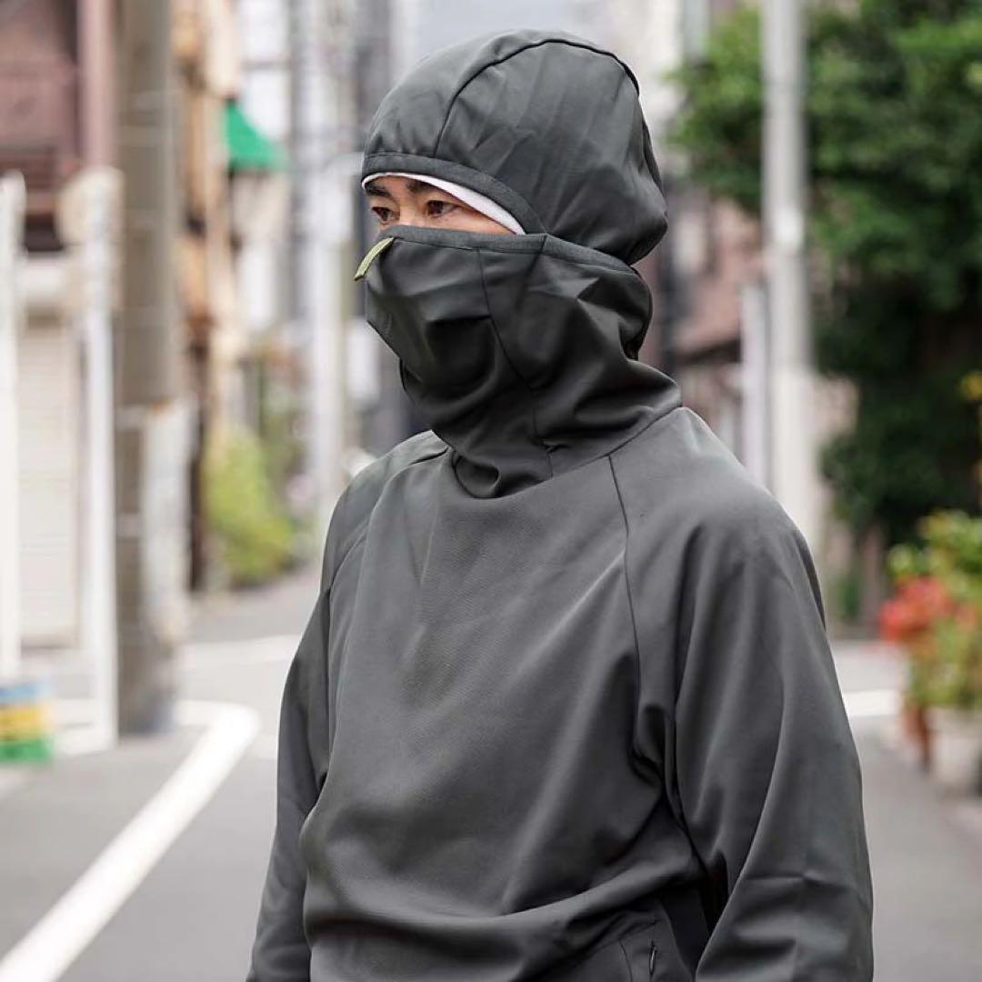 新品未使用　CCP 忍者パーカーパープル 冬仕様