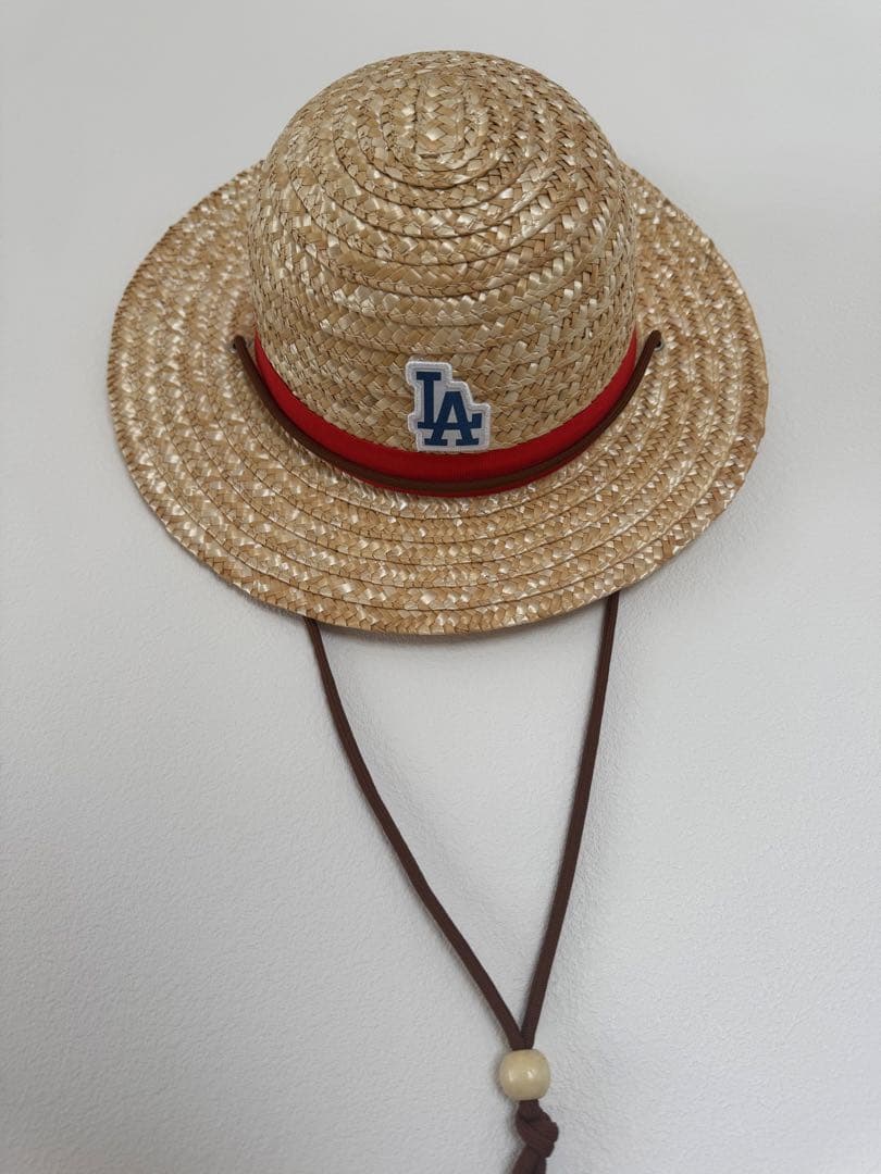 ワンピース　ドジャース　麦わら帽子