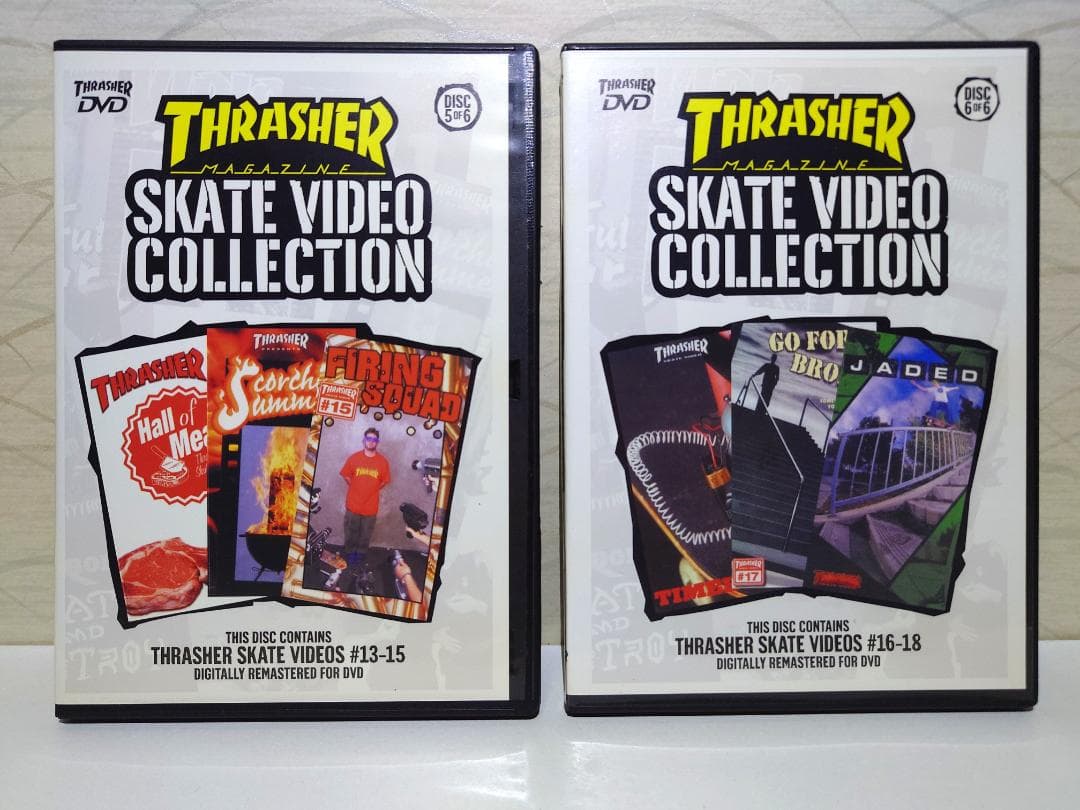 スポーツ・フィットネス DVD-BOX Thrasher Skate Video Collection
