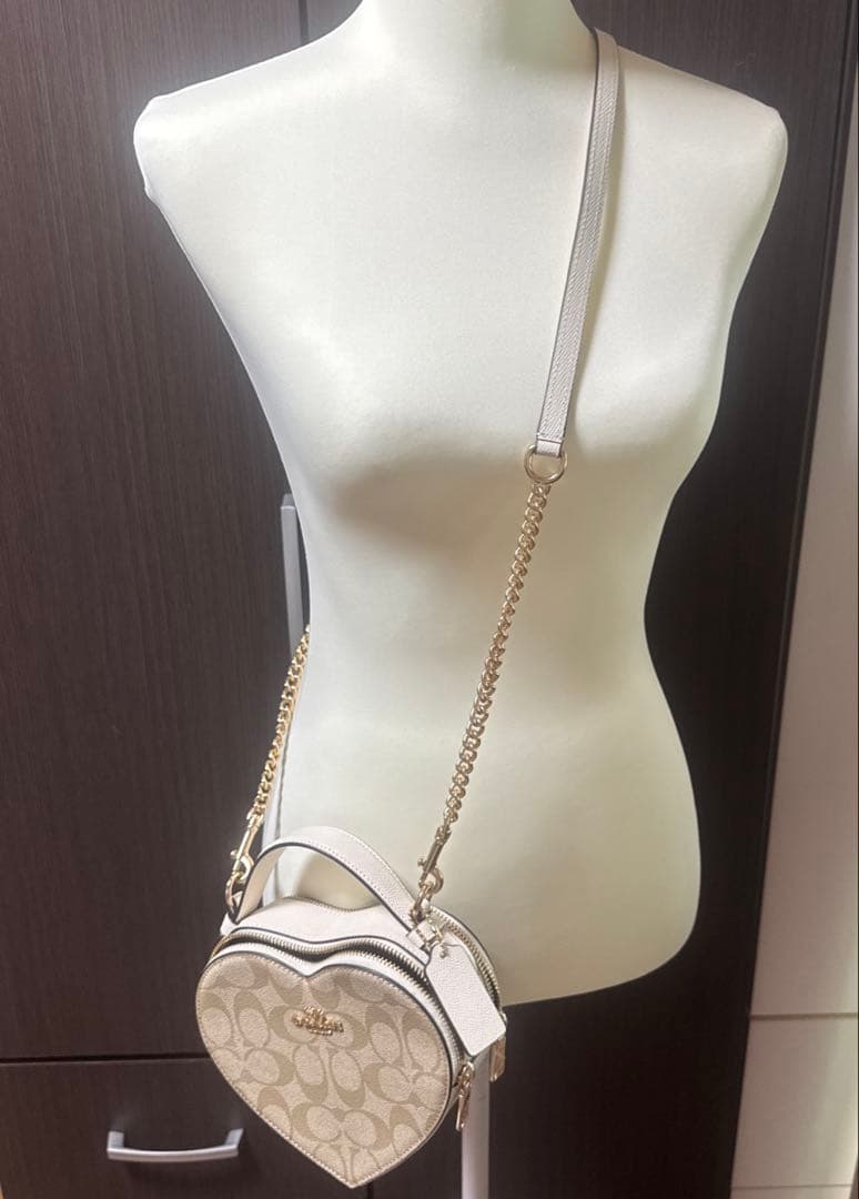 coachハートバック