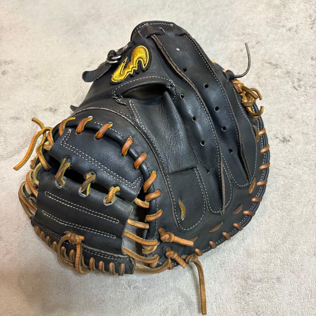 【日本製】ジームス 硬式 キャッチャーミット 野球 ミット グラブ グローブ 黒
