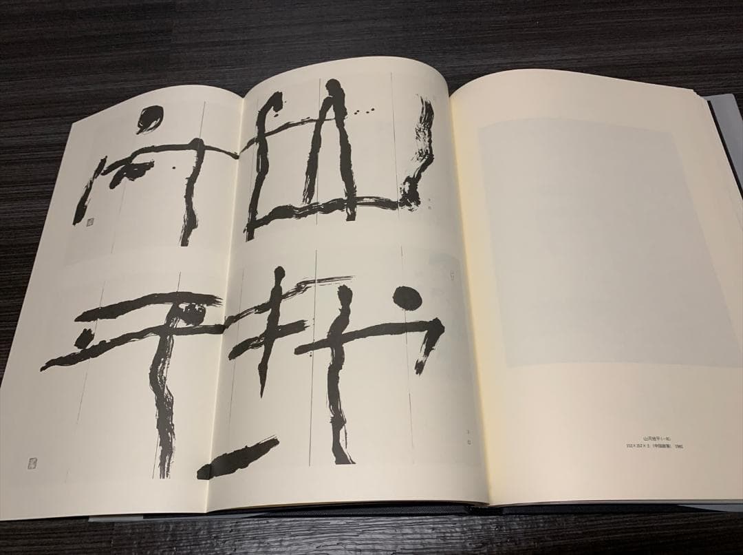 石川九楊 作品集　しかし　署名 落款 入り