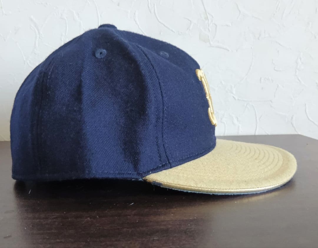 【プロモデル】オリックス　バファローズ　キャップ　帽子　ミズノプロ　58㌢