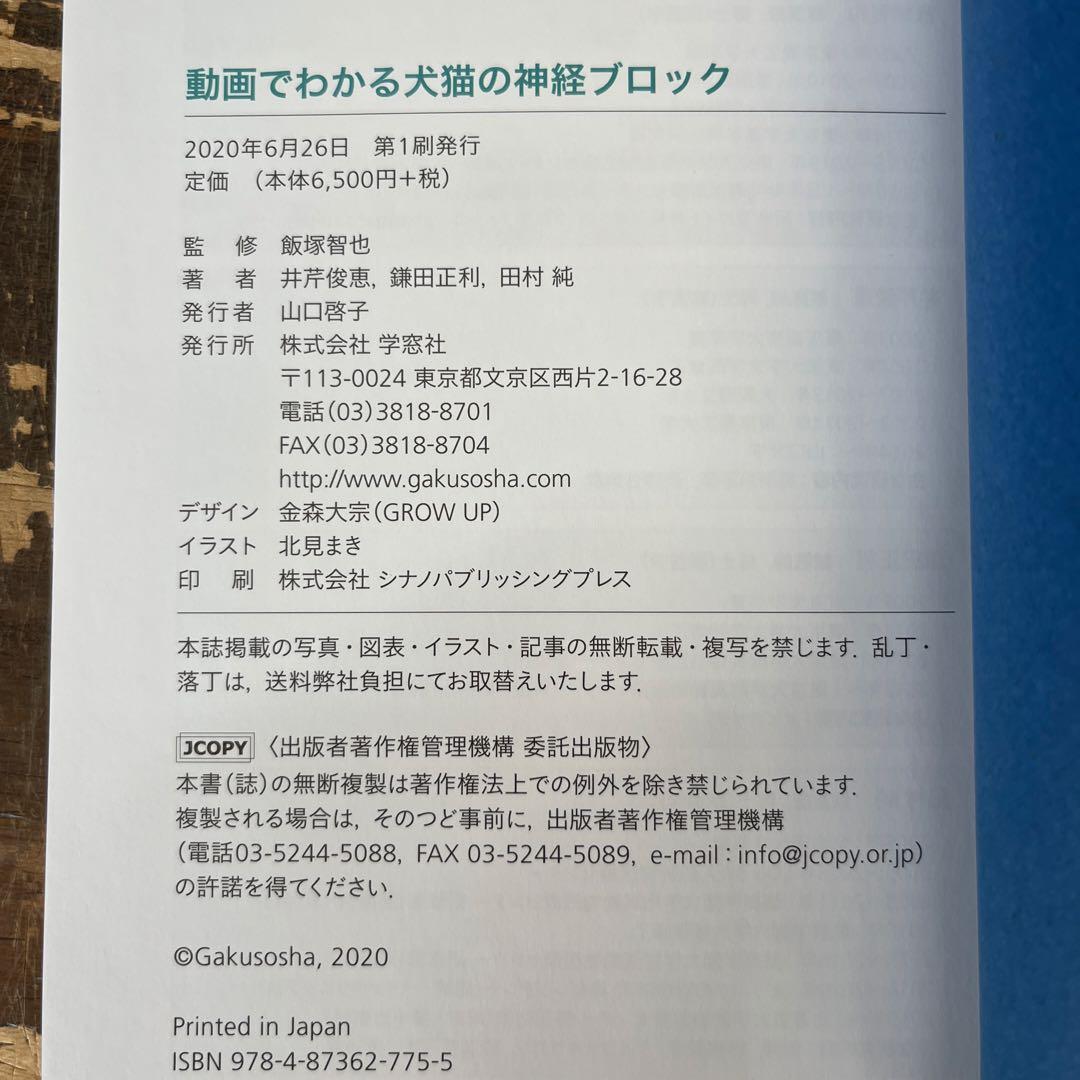 動画でわかる犬猫の神経ブロック