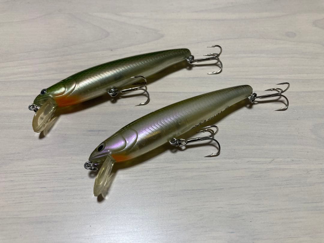 ノリーズ　レイダウンミノーＦ・レイダウンミノーＨＦ・アユチュピ ミノー　セット