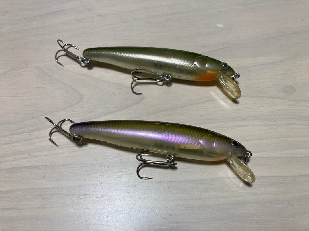 ノリーズ　レイダウンミノーＦ・レイダウンミノーＨＦ・アユチュピ ミノー　セット