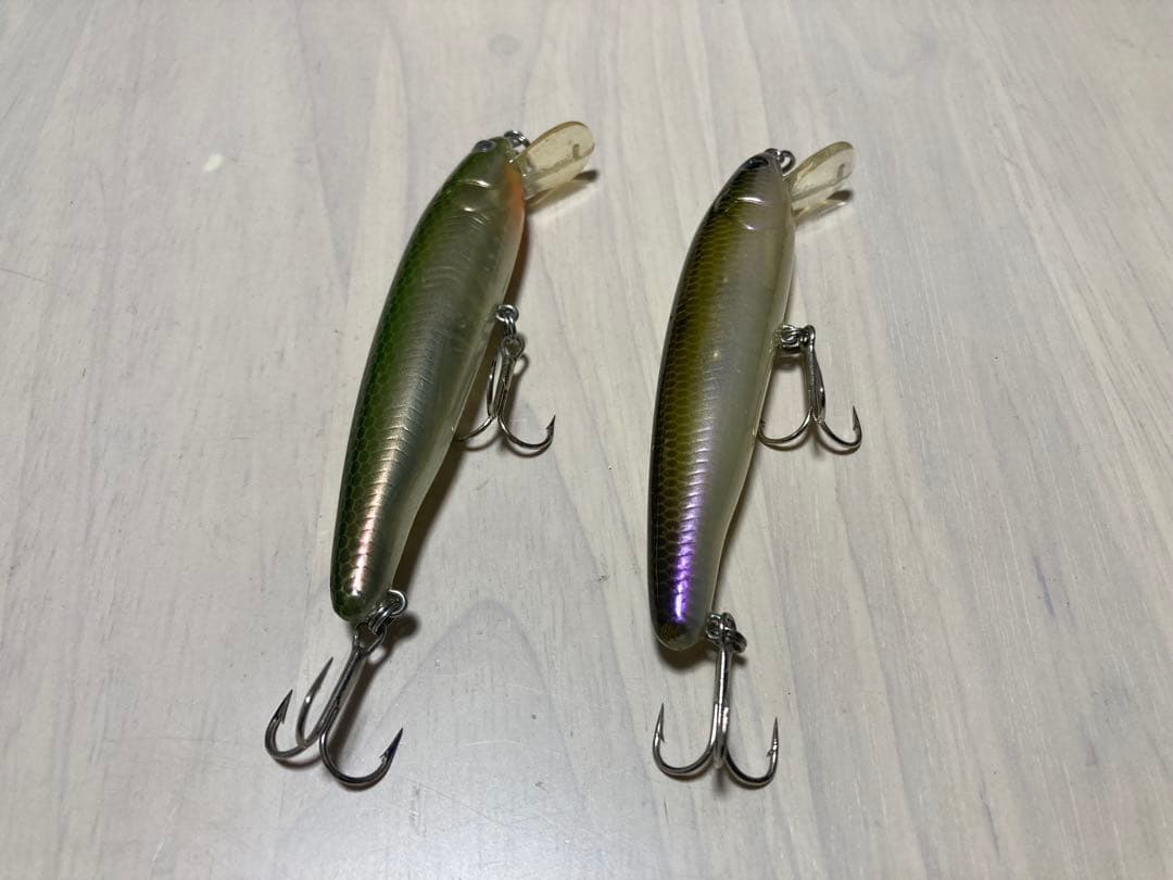 ノリーズ　レイダウンミノーＦ・レイダウンミノーＨＦ・アユチュピ ミノー　セット