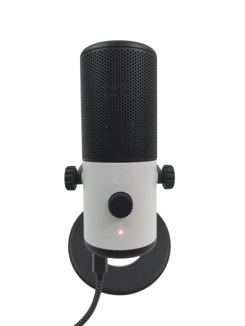 ヨ*！様 NZXT USBコンデンサーマイク AP-WUMMIC-W1【10-1