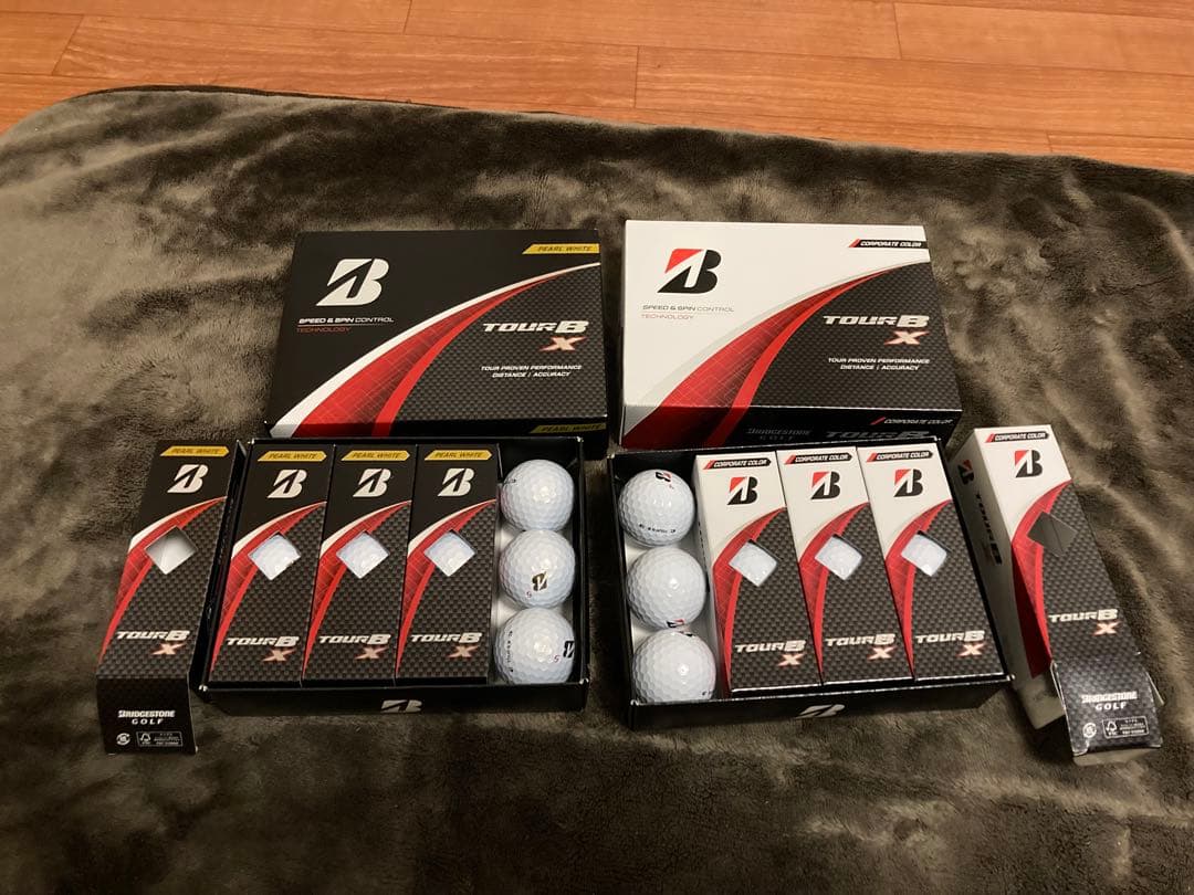 Bridgestone ブリヂストン　TOUR B X ゴルフボール ２ダース
