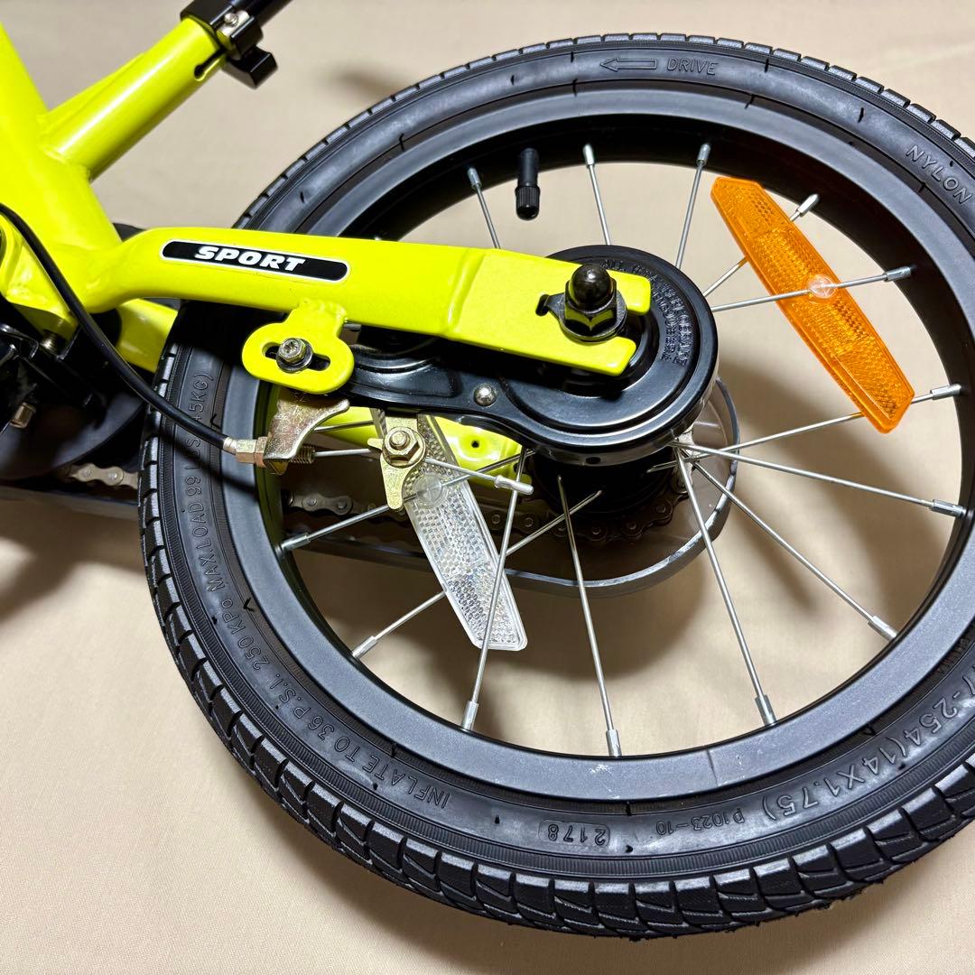 美品 STRIDER ストライダー 14× ライムイエロー 廃盤品 希少カラー